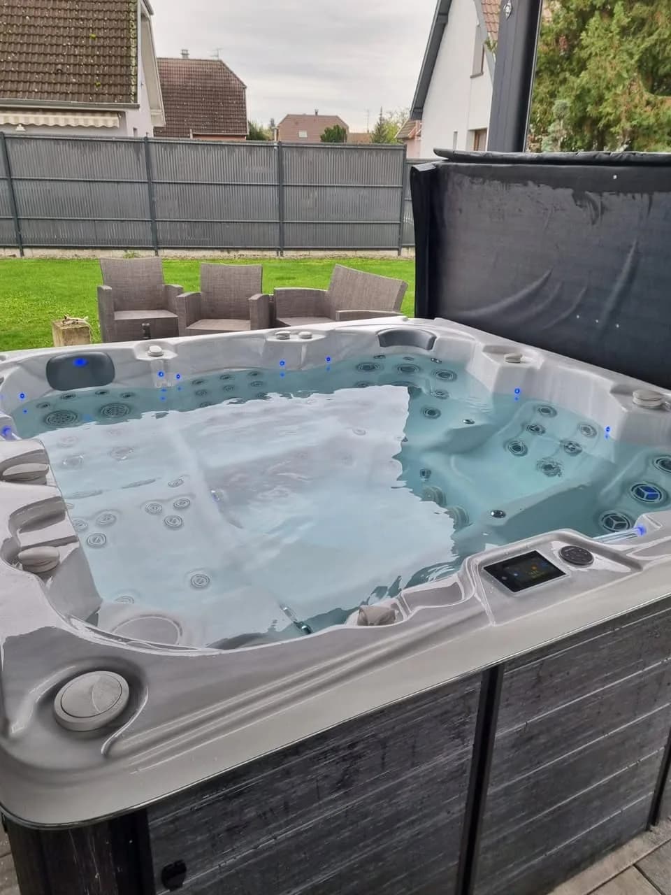 Installation d'un spa Sydney, autre vue du chantier