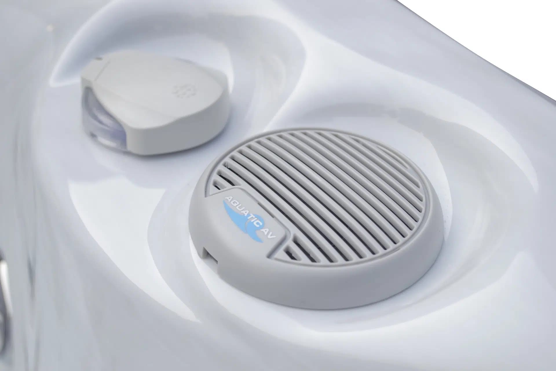 Station musicale Bluetooth équipant le spa Athena