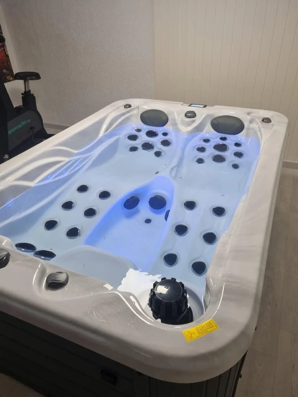 Installation d'un spa Apollon à Baldersheim, autre vue du chantier