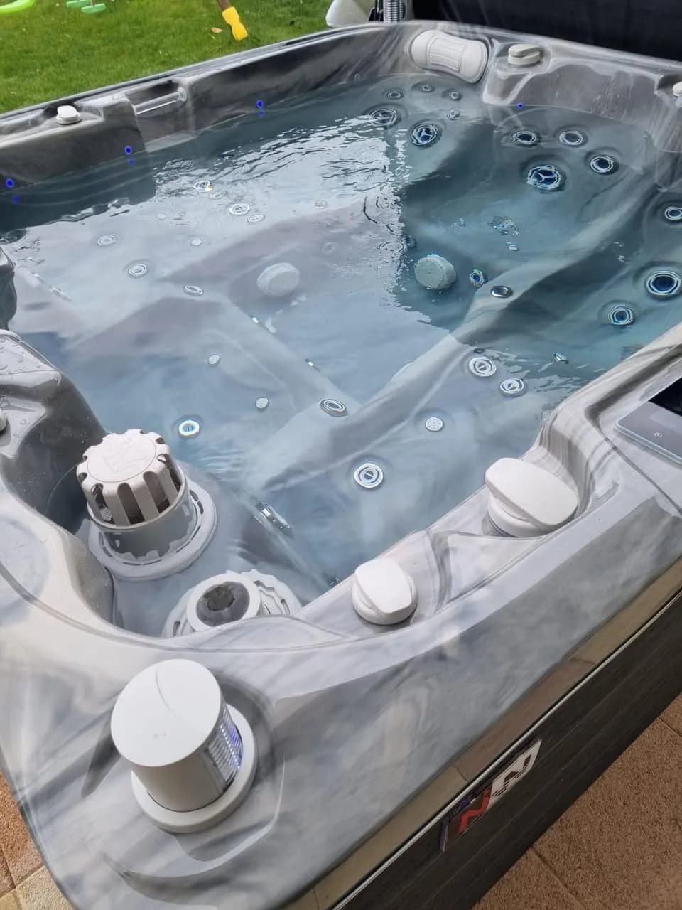 Installation d'un spa Bjørgan à Hochstatt, autre vue du chantier