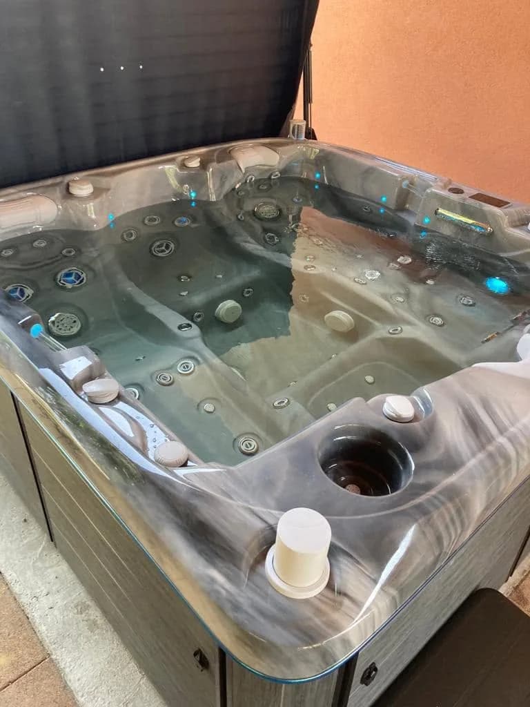 Installation d'un spa Bjørgan à Illfurth, autre vue du chantier