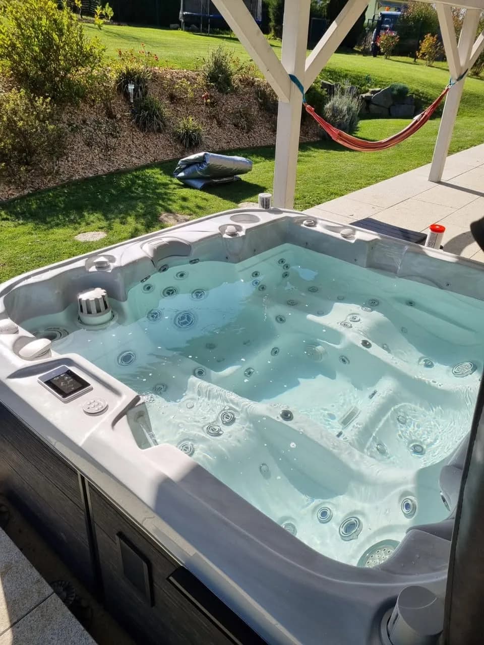 Installation d'un spa Bjørgan à Muespach, autre vue du chantier