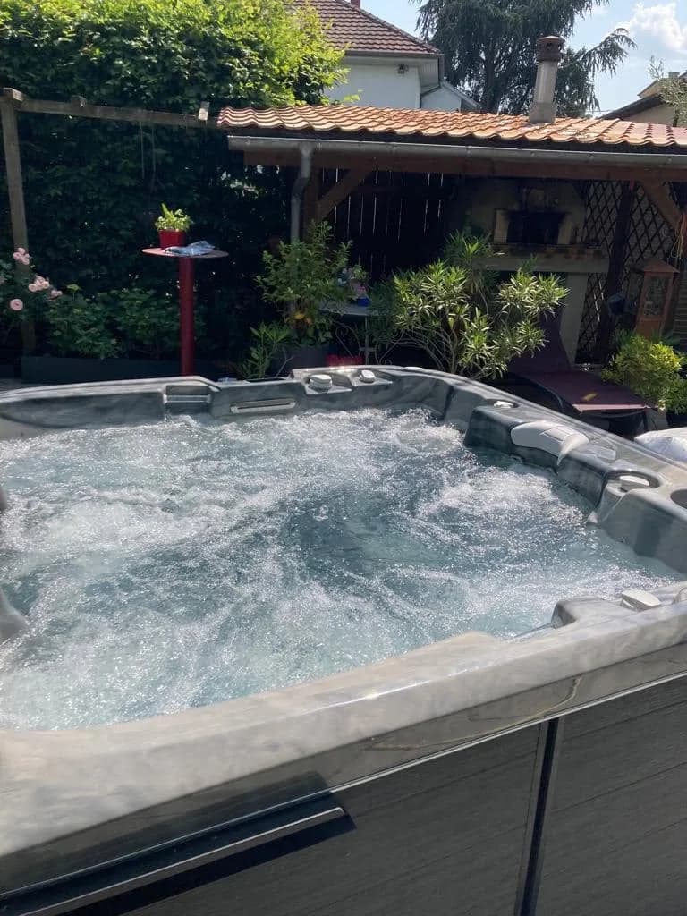 Installation d'un spa Bjørgan à Pulversheim, autre vue du chantier