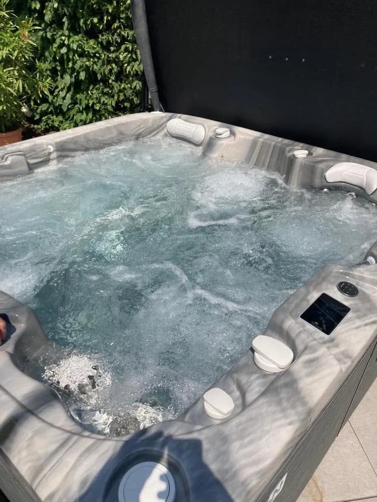 Installation d'un spa Bjørgan à Pulversheim, autre vue du chantier