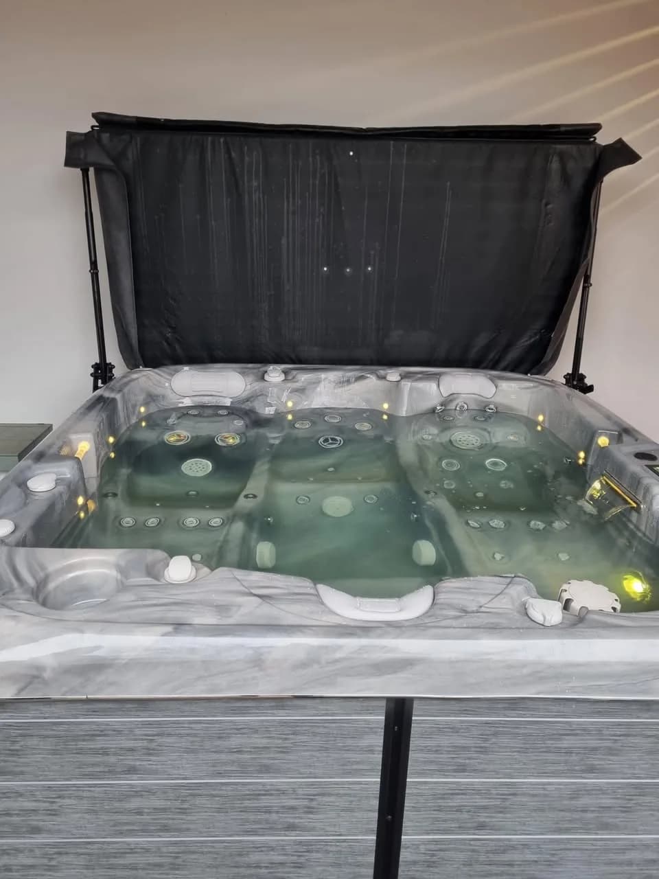 Installation d'un spa Bjørgan à Raedersheim, autre vue du chantier