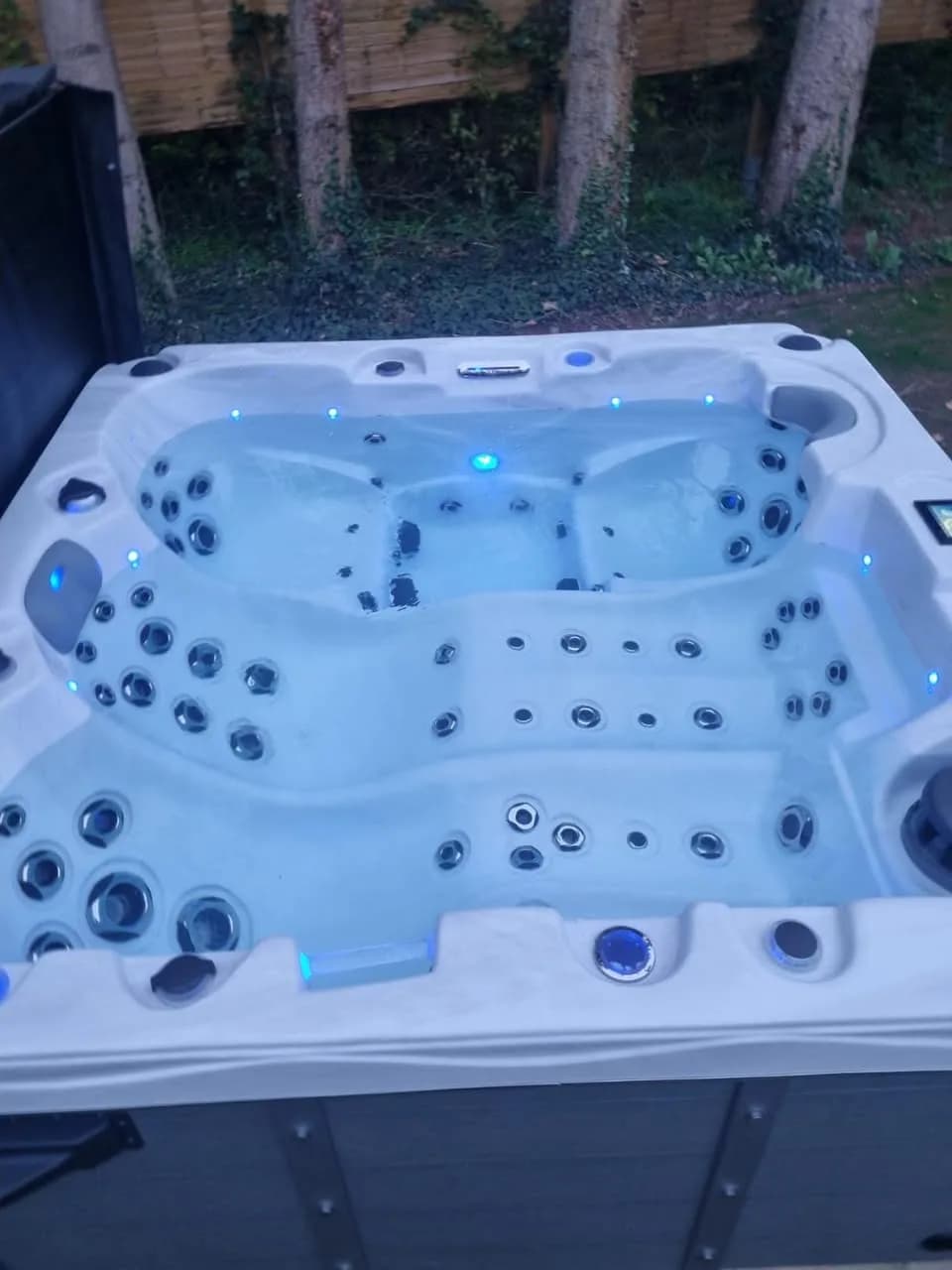 Installation d'un spa Burlington à Brunstatt, autre vue du chantier