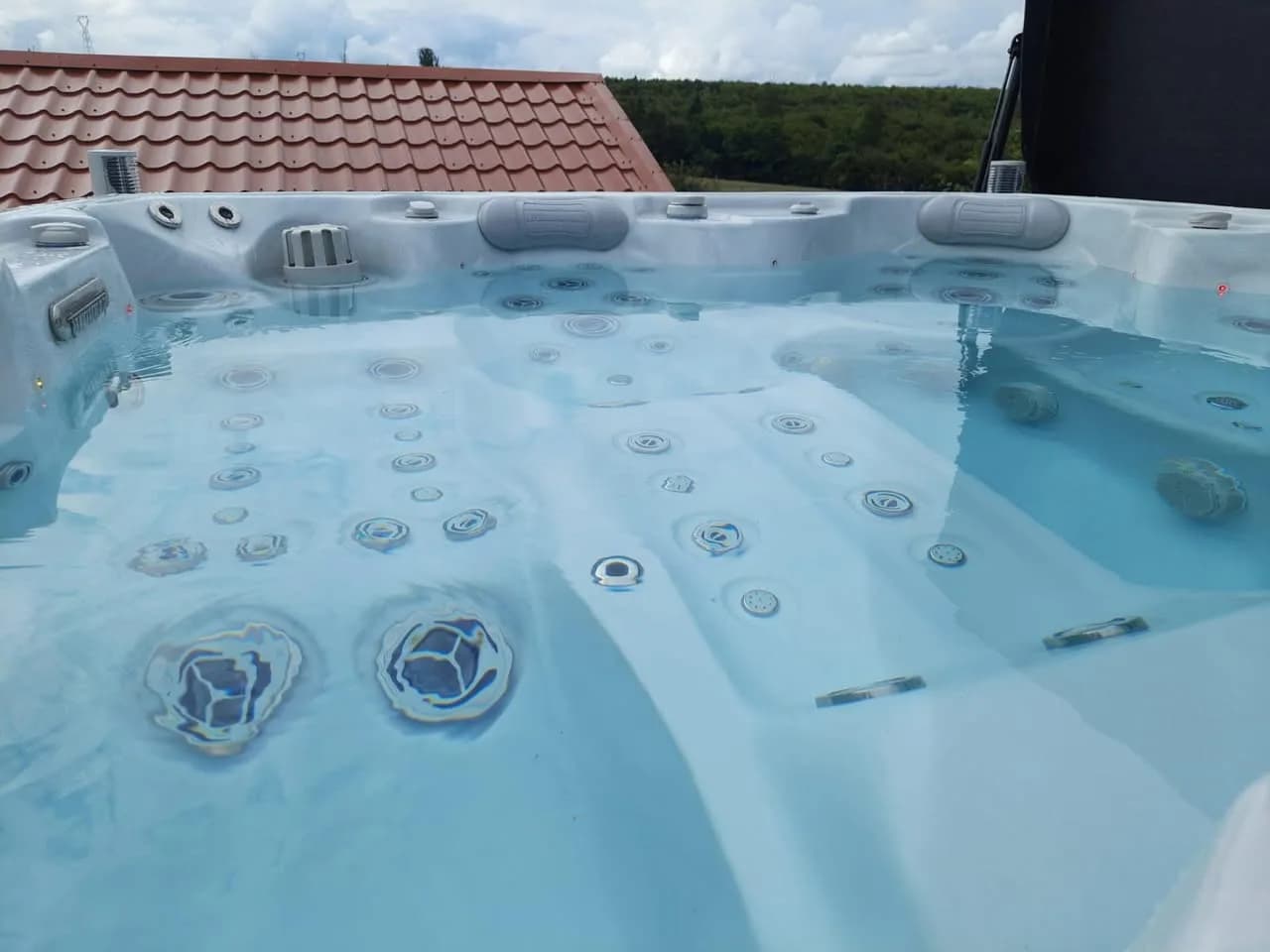 Installation d'un spa Burlington à Messein, autre vue du chantier