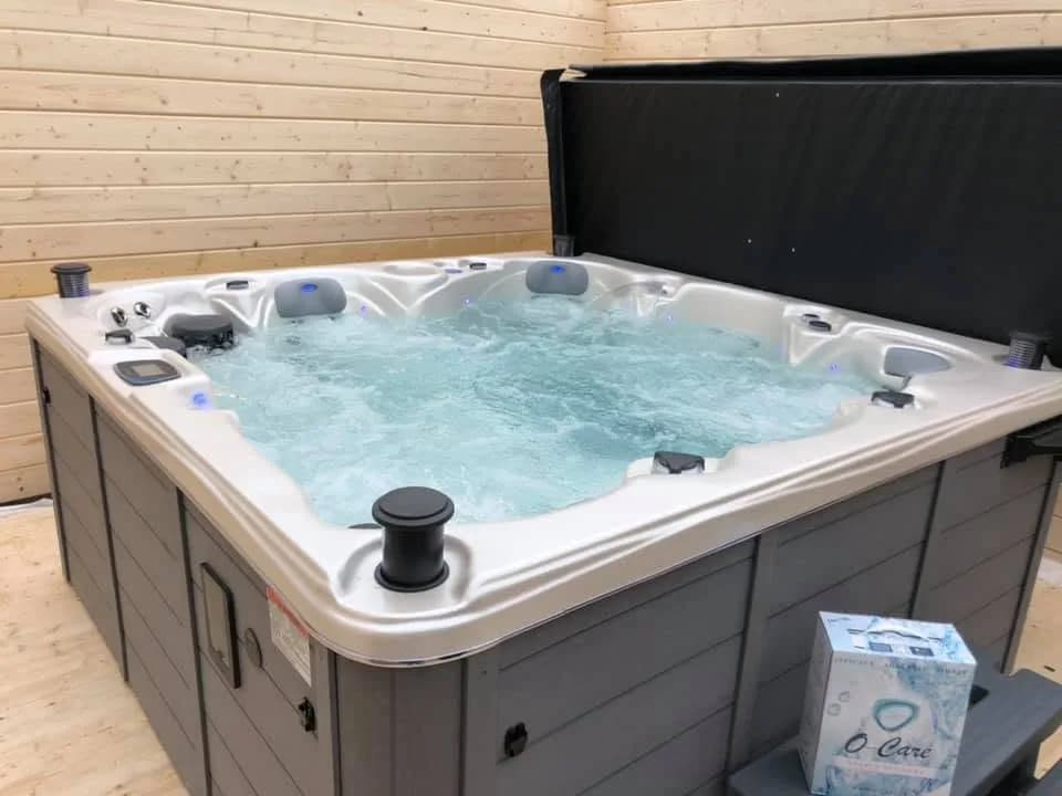 Installation d'un spa Cambridge Duel Full option à Ohlungen, autre vue du chantier