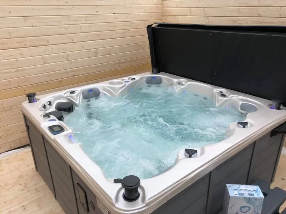 Installation d'un spa Cambridge Duel Full option à Ohlungen, autre vue du chantier