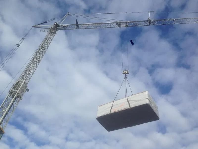 Installation d'un spa de nage Waterloo 501 à Hagetmau, autre vue du chantier