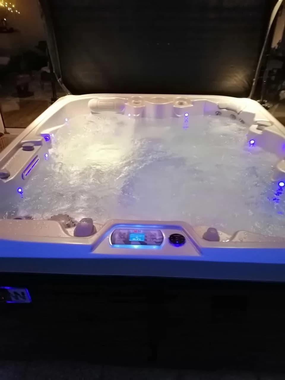 Installation d'un spa Drøbak à Tagolsheim, autre vue du chantier
