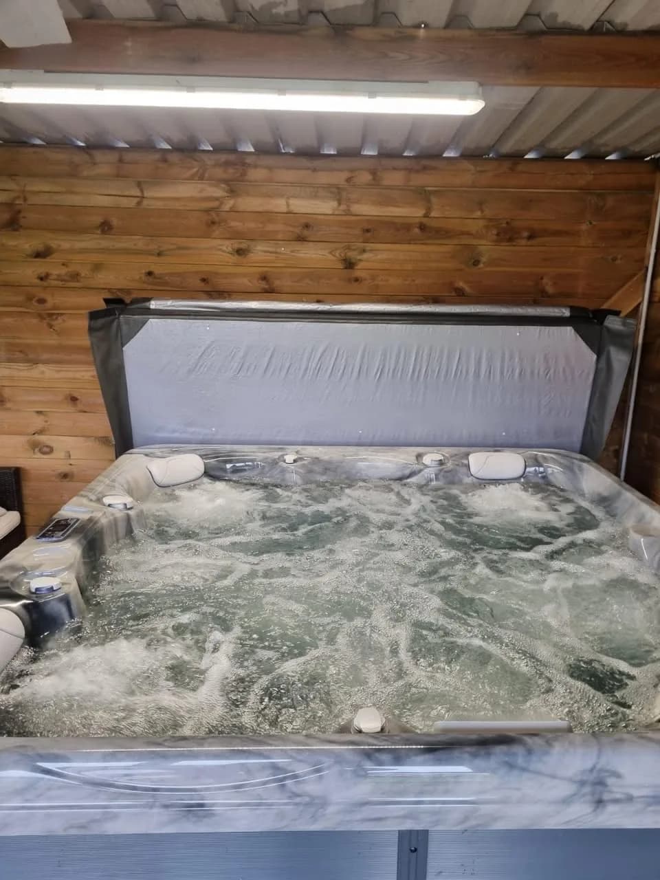 Installation d'un spa Ecoline 670 à Didenheim, autre vue du chantier