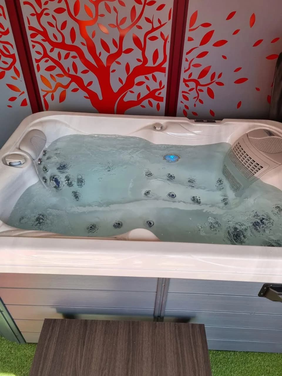 Installation d'un spa Ecoline 690 à Richwiller, autre vue du chantier