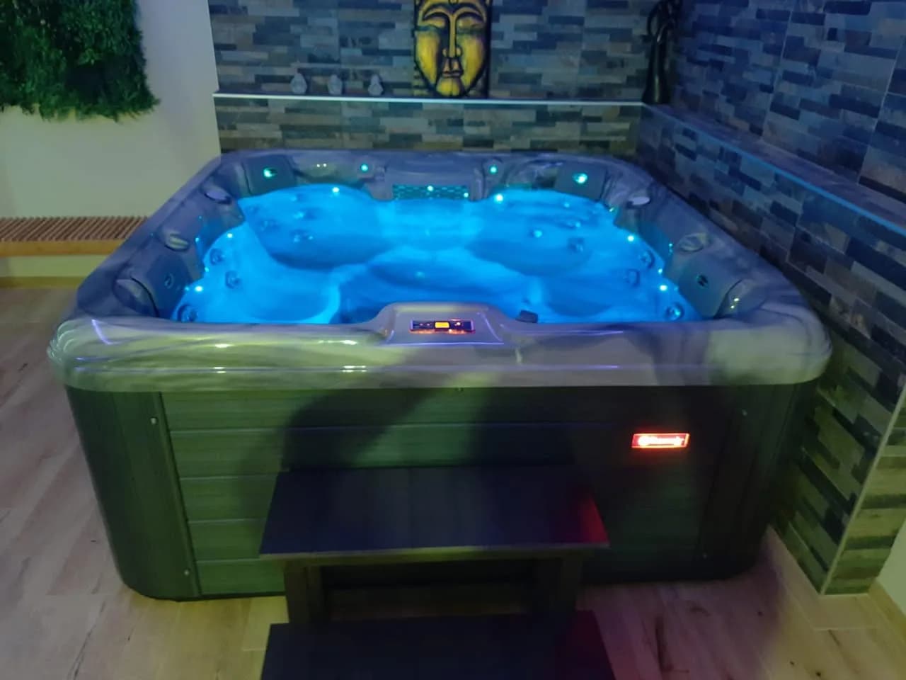 Installation d'un spa Hydro à Aspach-le-Bas, autre vue du chantier