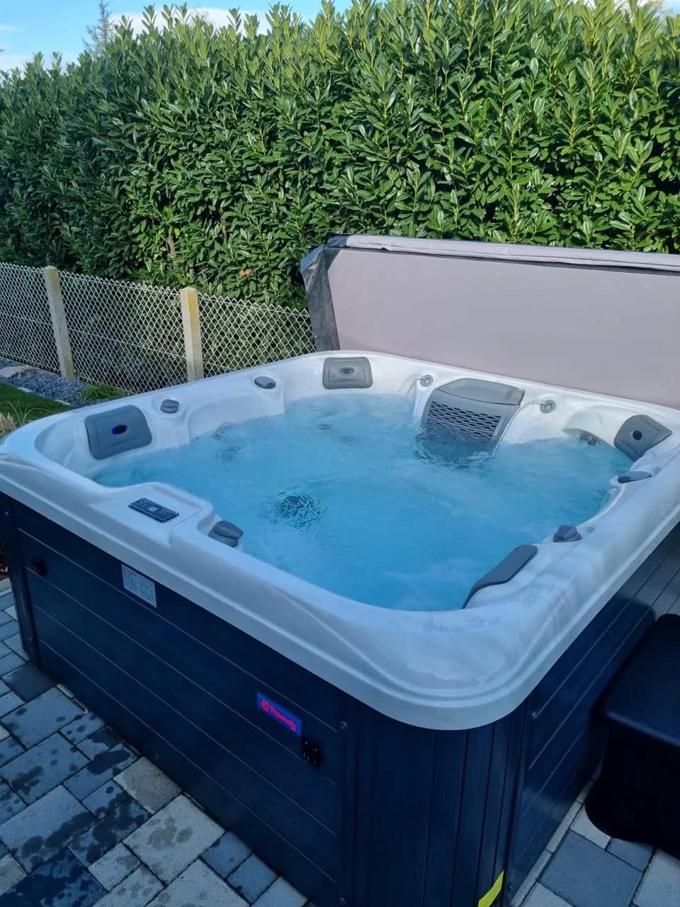 Installation d'un spa Hydro à Chalampé, autre vue du chantier