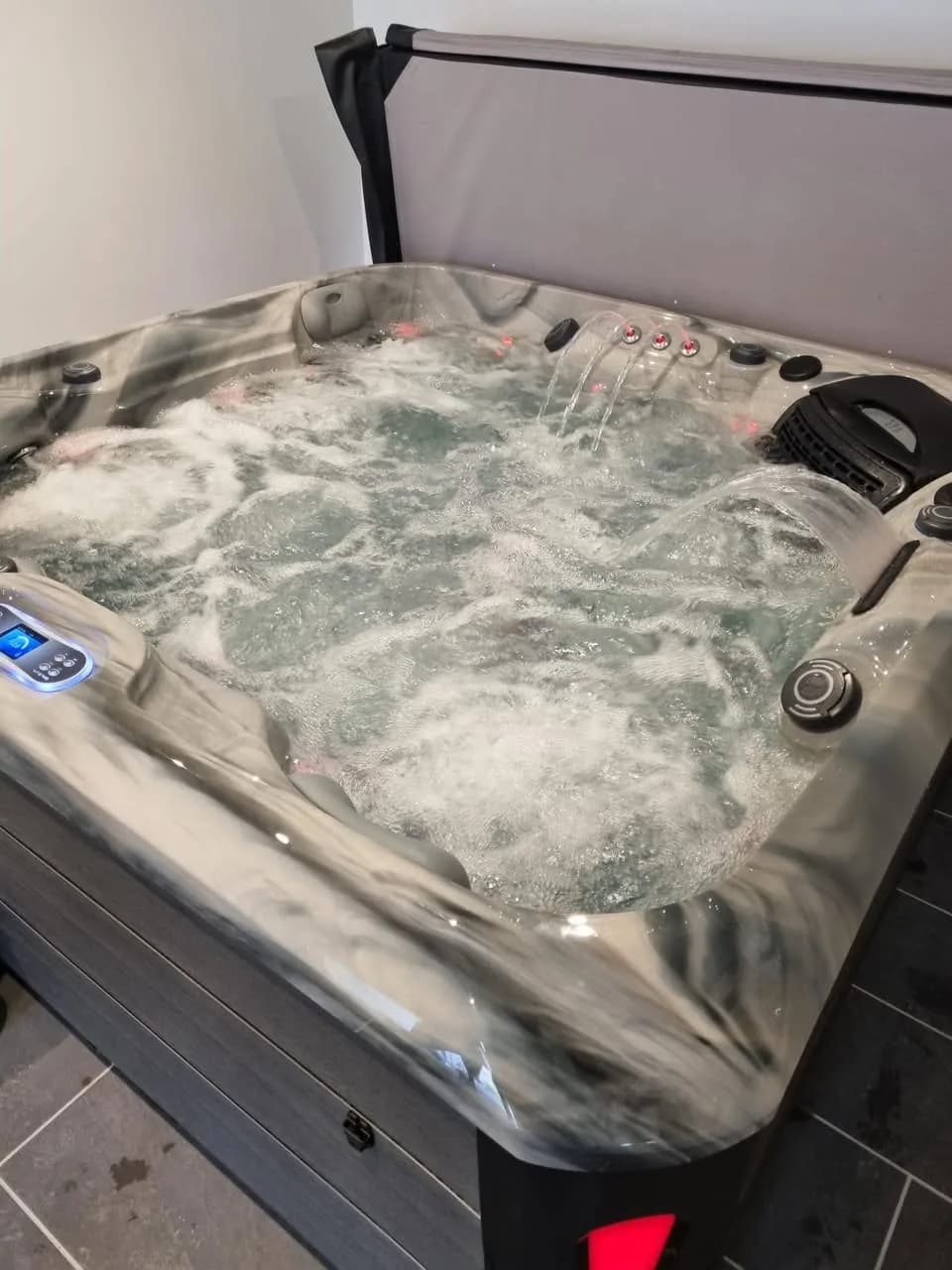 Installation d'un spa Kenya à Cernay, autre vue du chantier