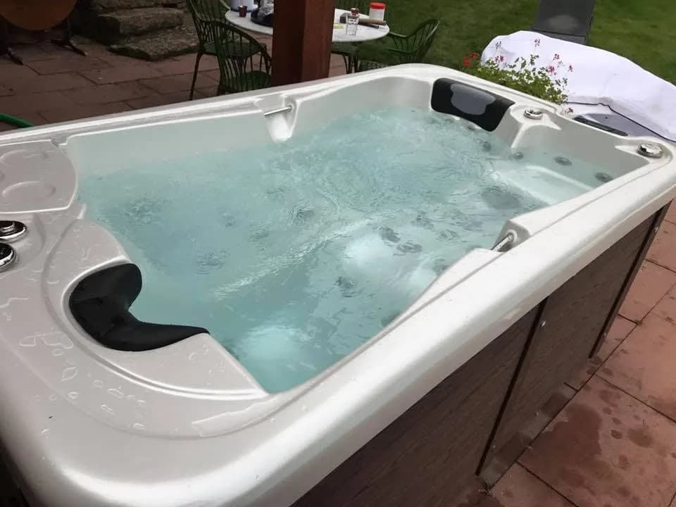 Installation d'un spa Lara mini New à Dieffenbach-au-Val, autre vue du chantier