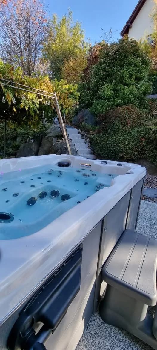 Installation d'un spa Montana à Altkirch, autre vue du chantier