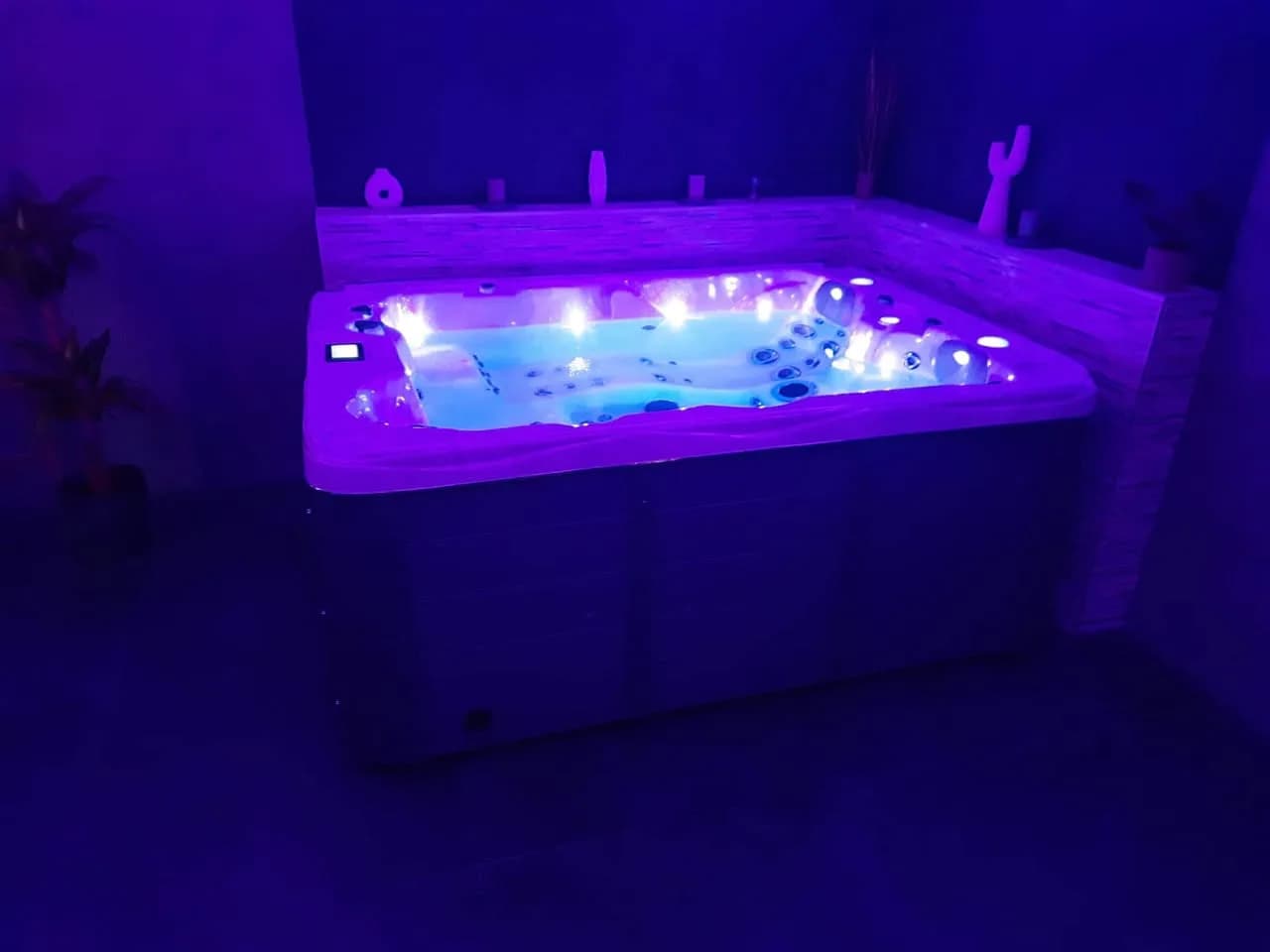 Installation d'un spa Montana à Aspach-le-Bas, autre vue du chantier