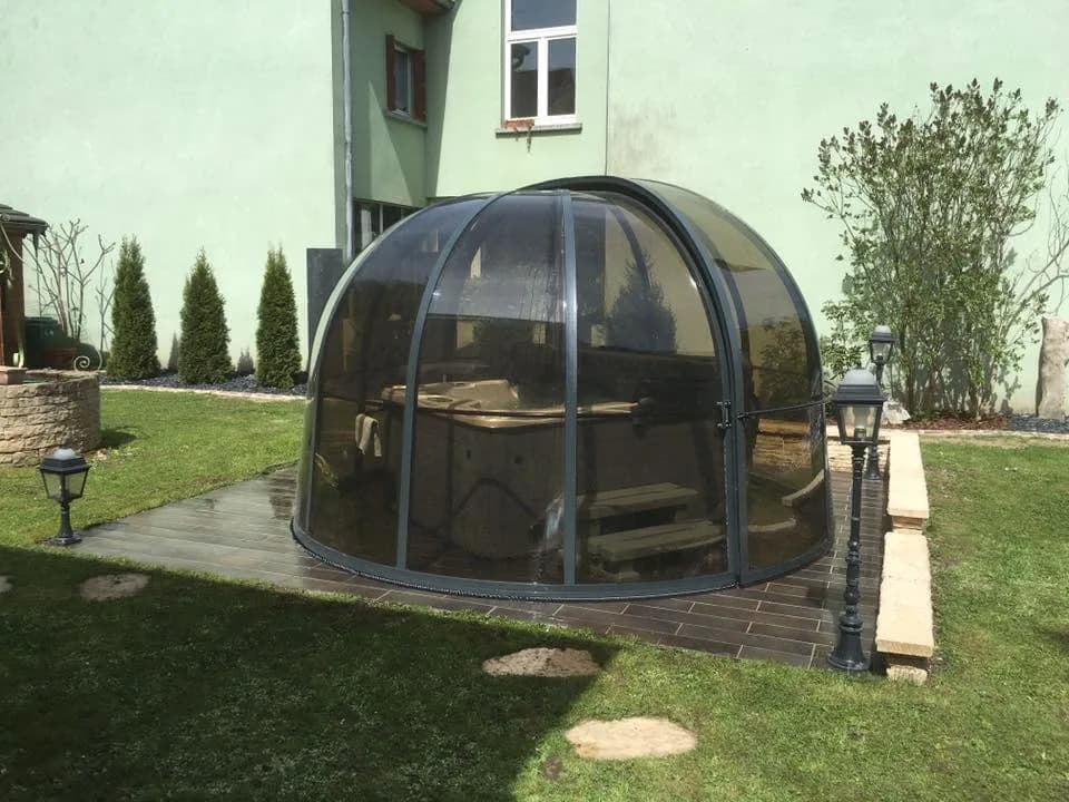 Installation d'un spa Montana à Belfort, autre vue du chantier