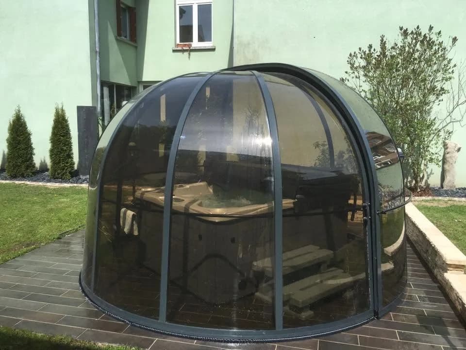 Installation d'un spa Montana à Belfort, autre vue du chantier