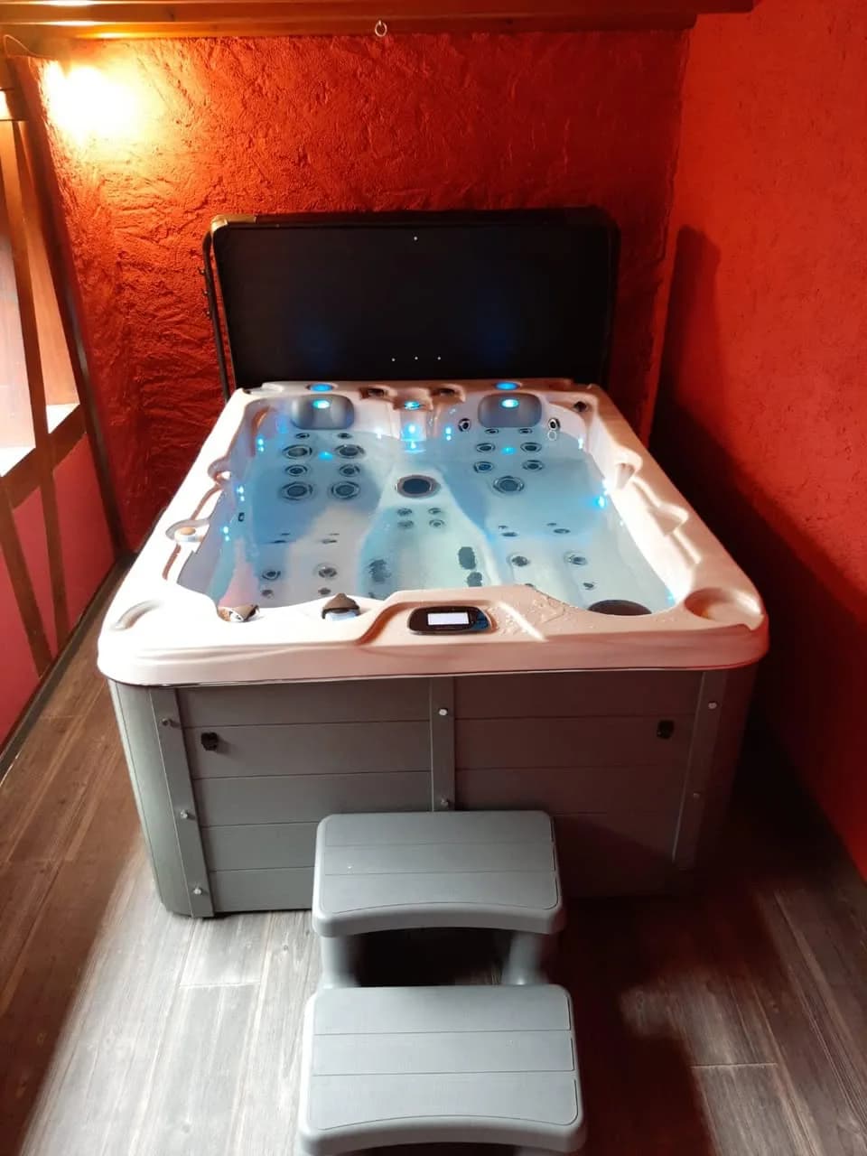 Installation d'un spa Montana à Bischoffsheim, autre vue du chantier