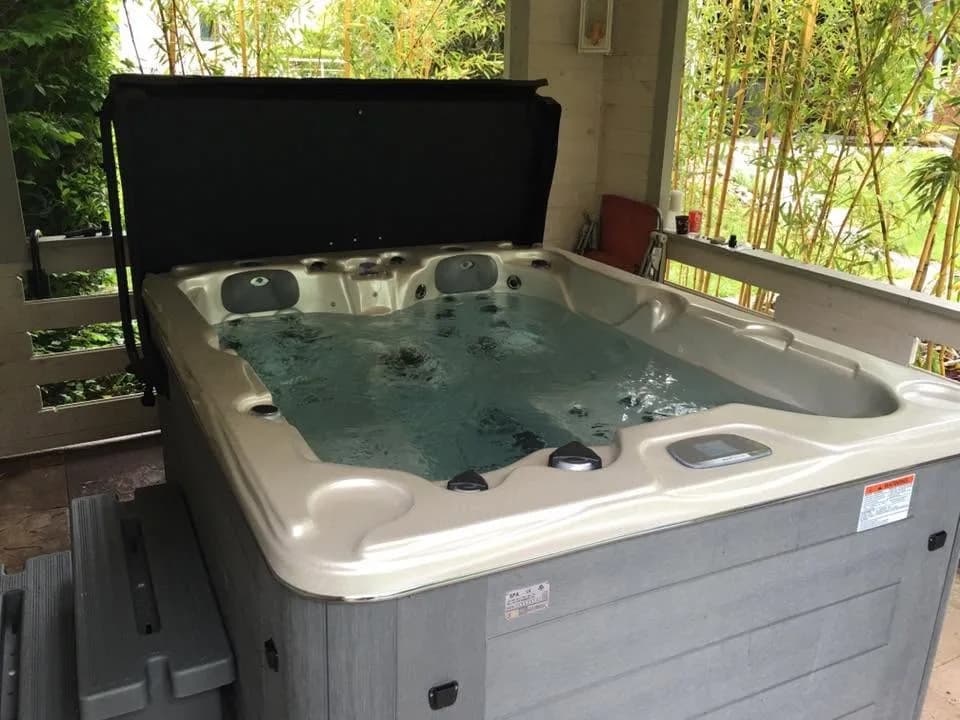 Installation d'un spa Montana à Cernay, autre vue du chantier