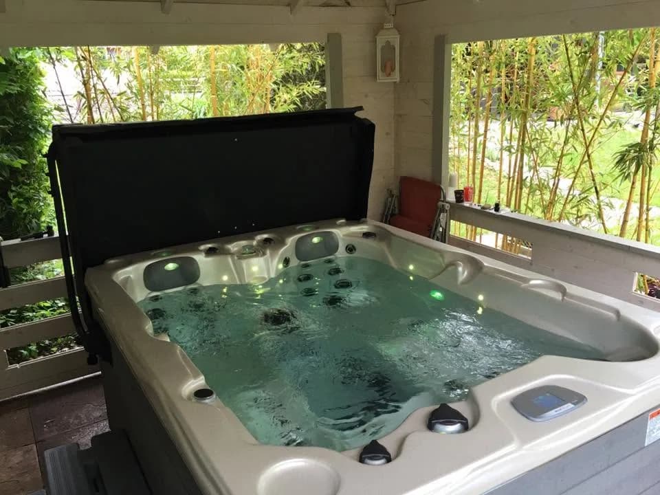 Installation d'un spa Montana à Cernay, autre vue du chantier