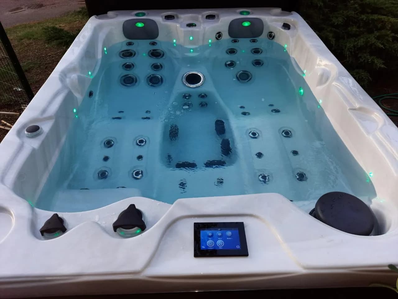 Installation d'un spa Montana à Illfurth, autre vue du chantier
