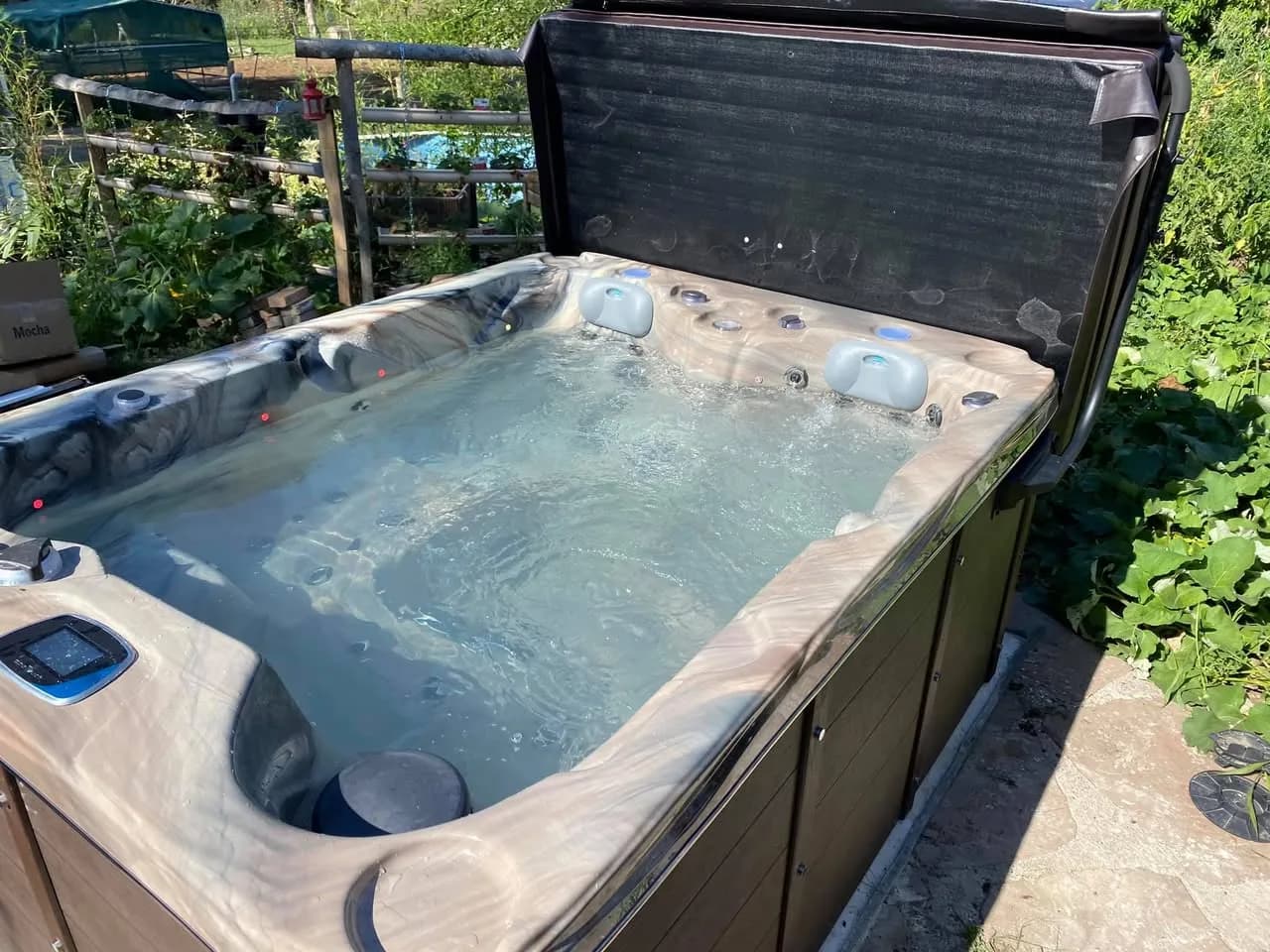 Installation d'un spa Montana à Krautergersheim, autre vue du chantier