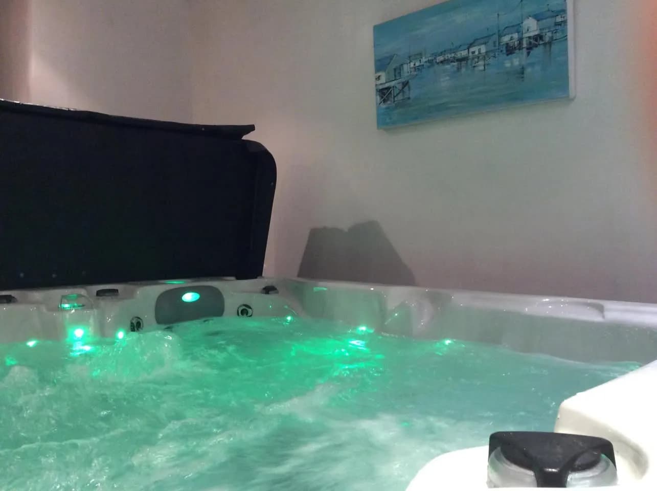 Installation d'un spa Montana à Lanet, autre vue du chantier