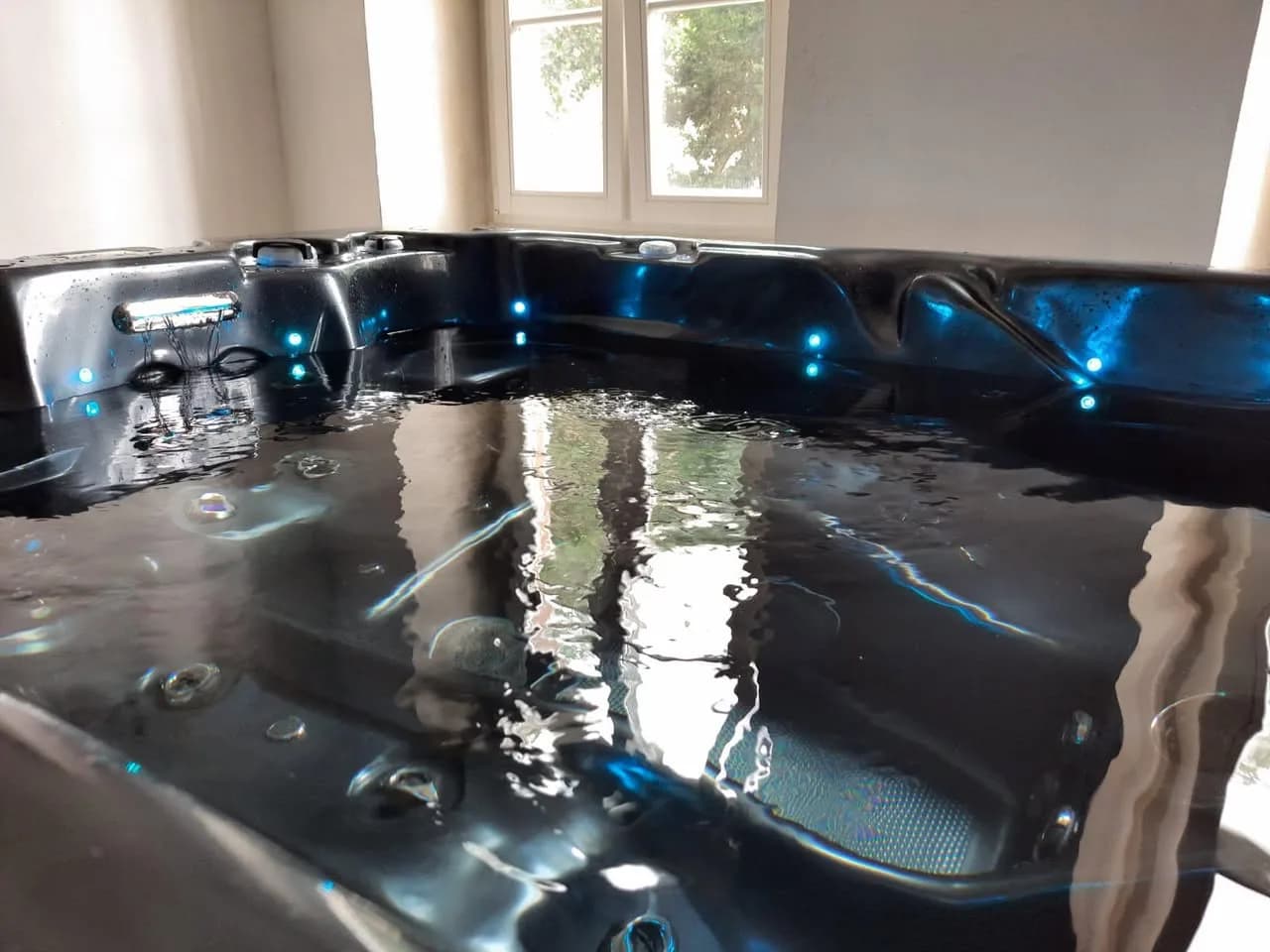 Installation d'un spa Montana à Obernai, autre vue du chantier