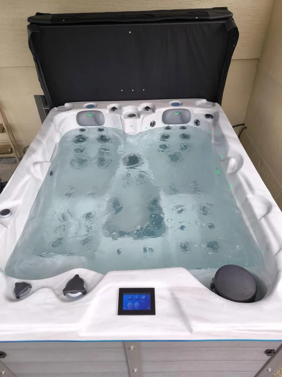 Installation d'un spa Montana à Rittershoffen, autre vue du chantier