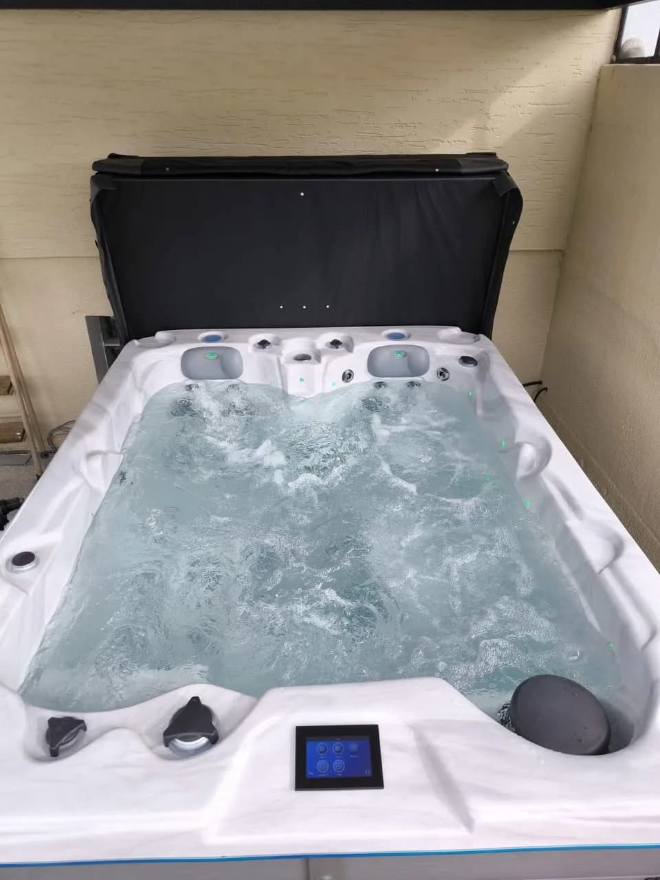 Installation d'un spa Montana à Rittershoffen, autre vue du chantier
