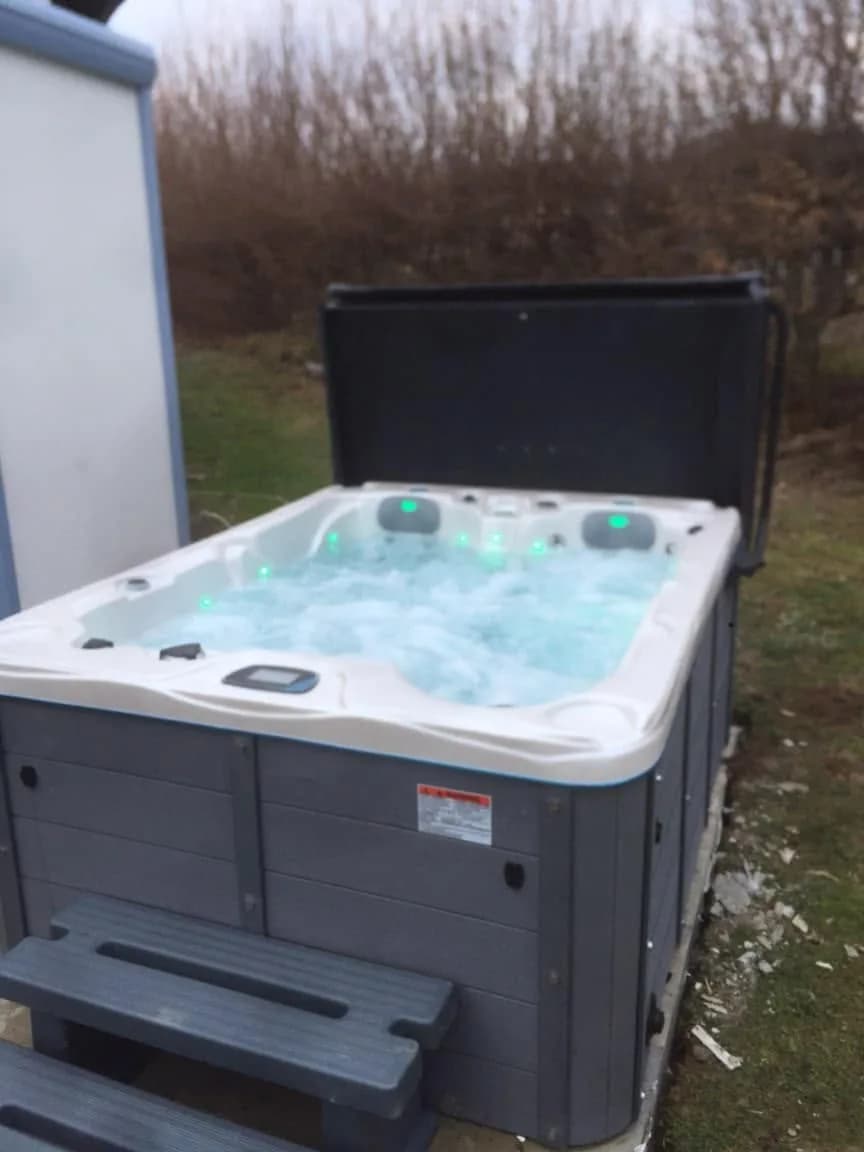 Installation d'un spa Montana à Stetten, autre vue du chantier