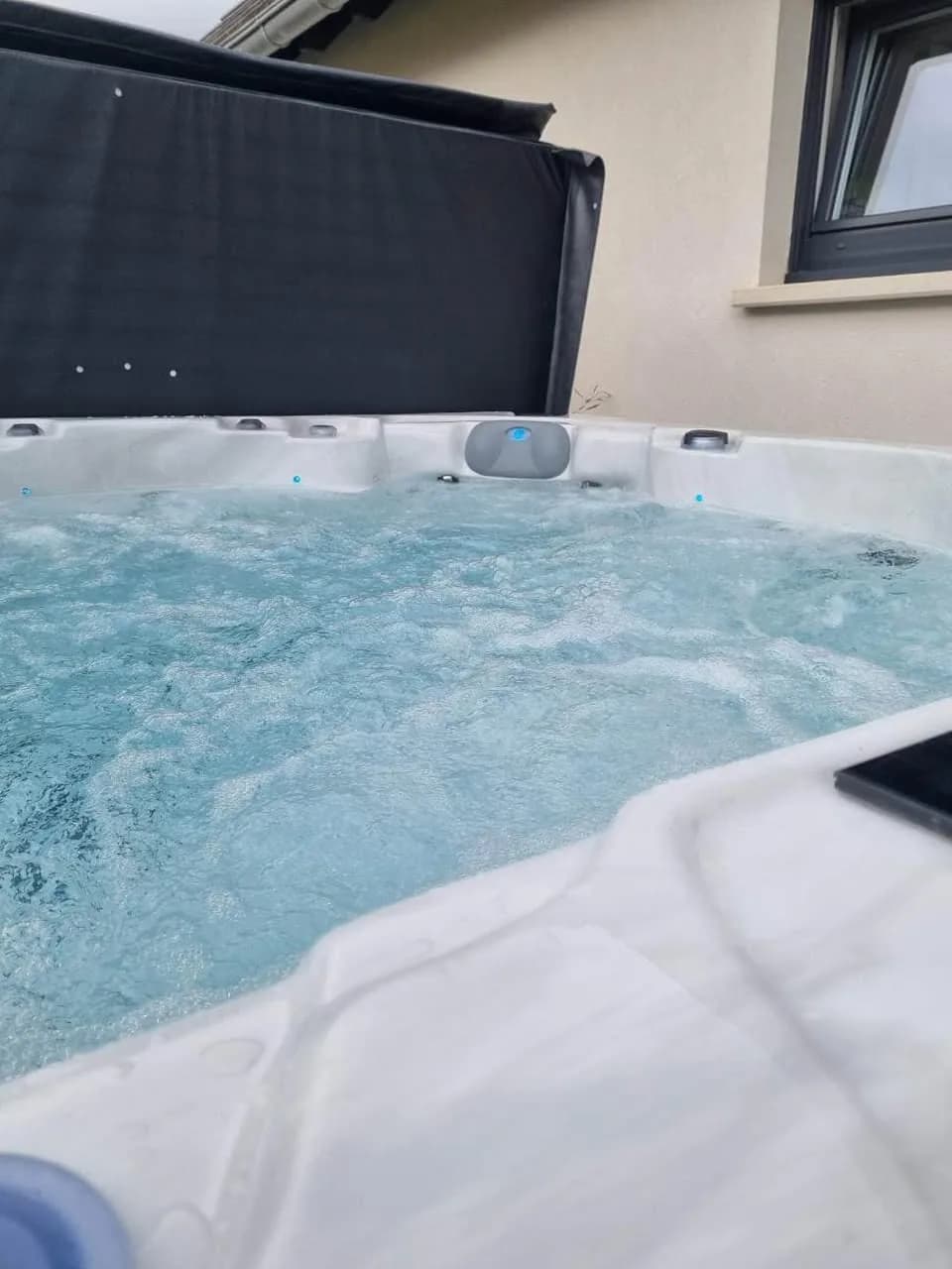 Installation d'un spa Montréal Full option à Wasselonne, autre vue du chantier