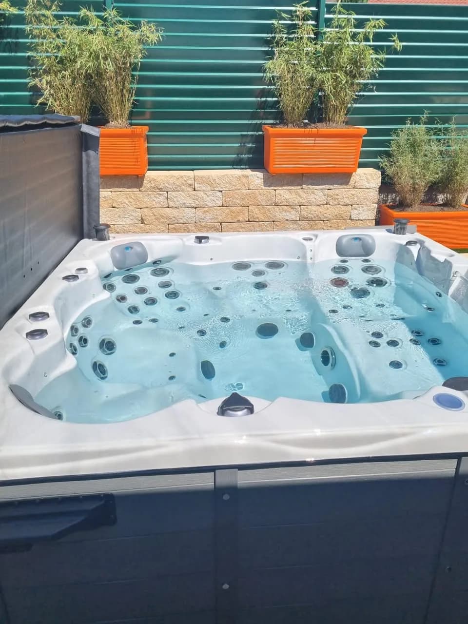 Installation d'un spa Montréal à Sarrebourg, autre vue du chantier