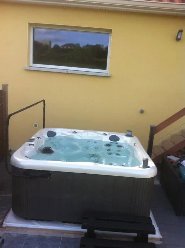 Installation d'un spa Moorin à Rethel, autre vue du chantier