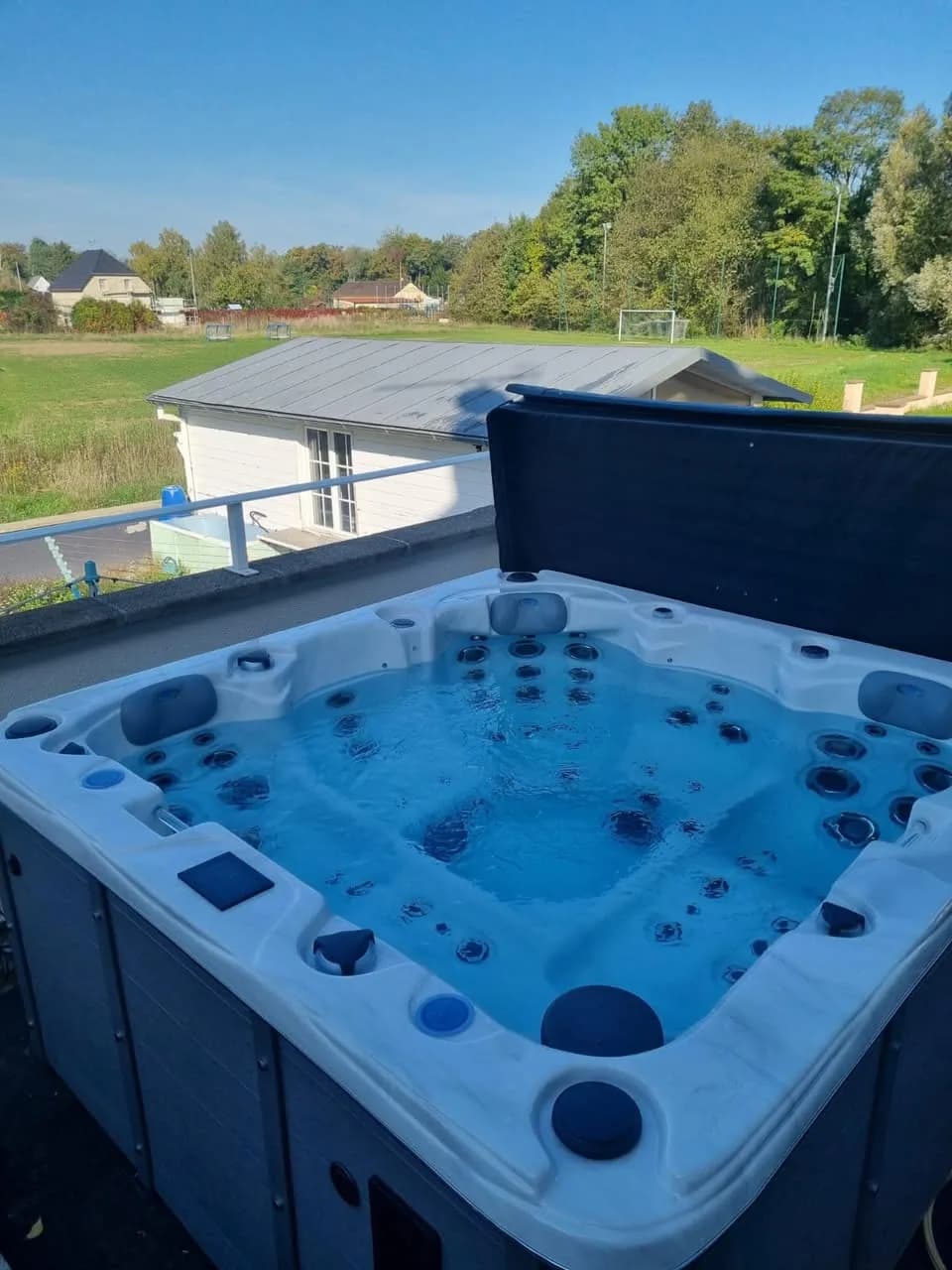 Installation d'un spa Ottawa à Dalhunden, autre vue du chantier