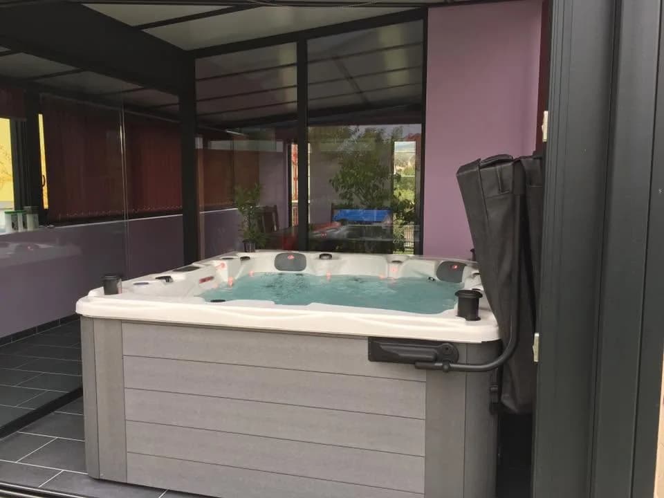 Installation d'un spa Ottawa Full option à Cernay, autre vue du chantier
