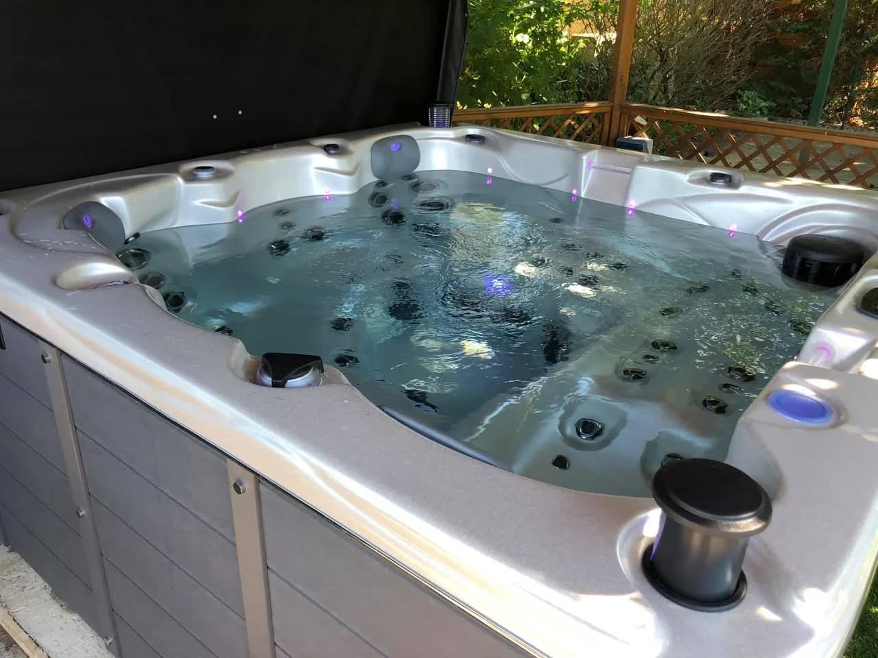 Installation d'un spa Ottawa Full option à Wittelsheim, autre vue du chantier