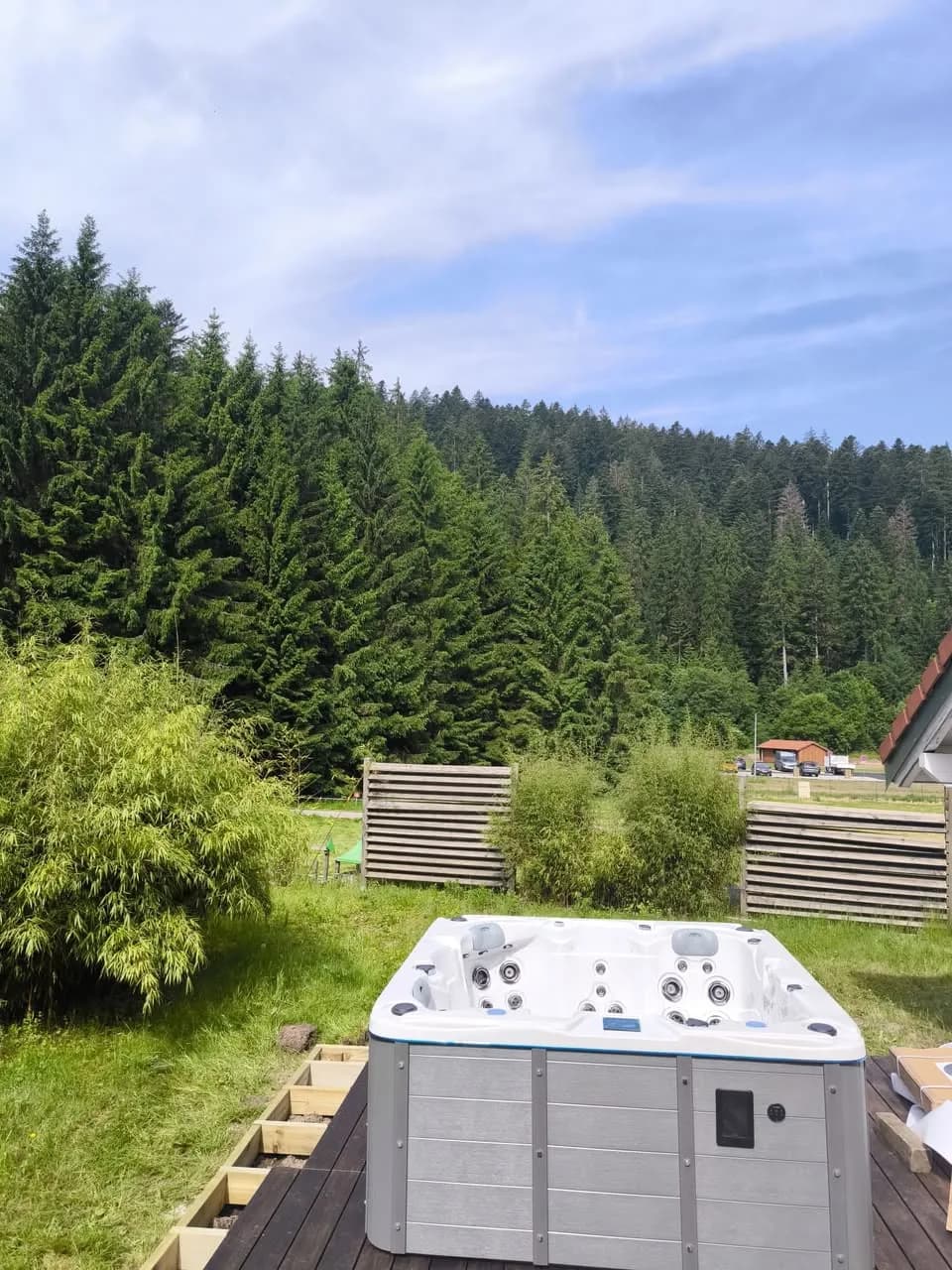 Installation d'un spa Ottawa à Gérardmer, autre vue du chantier
