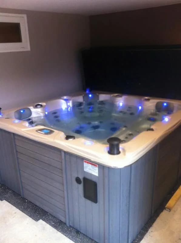 Installation d'un spa Ottawa à Lyon, autre vue du chantier
