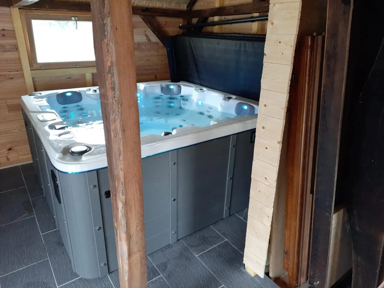 Installation d'un spa Ottawa à Reiningue, autre vue du chantier