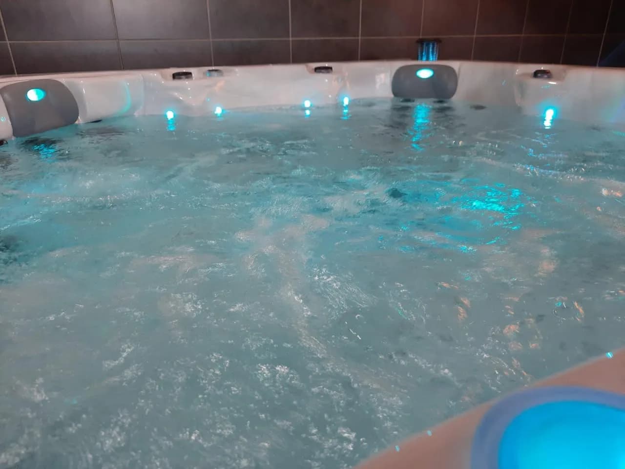 Installation d'un spa Québec Full option à Merxheim, autre vue du chantier
