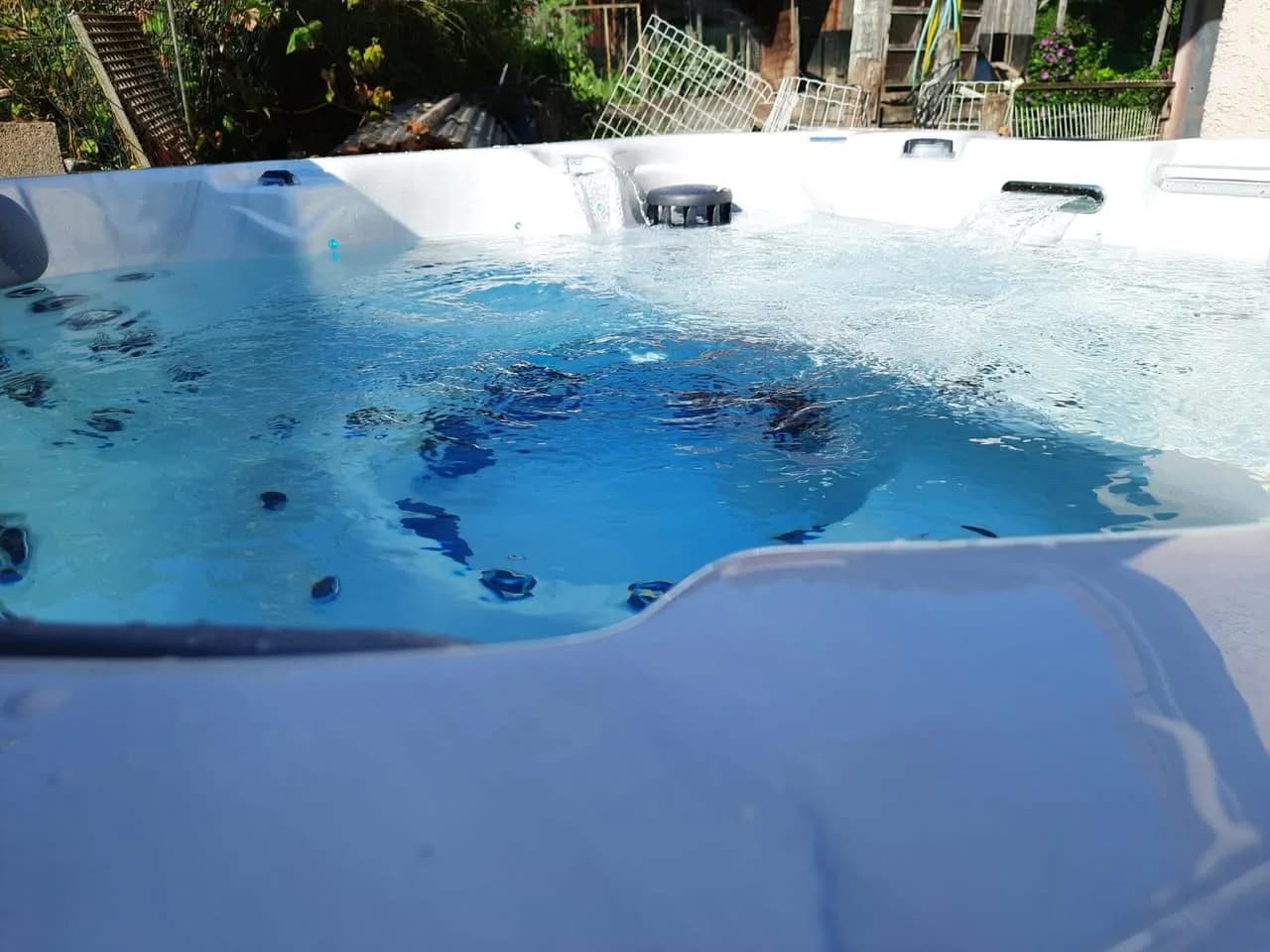 Installation d'un spa Québec à Malmerspach, autre vue du chantier