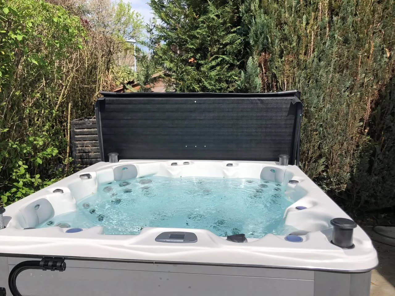 Installation d'un spa Québec à Mulhouse, autre vue du chantier