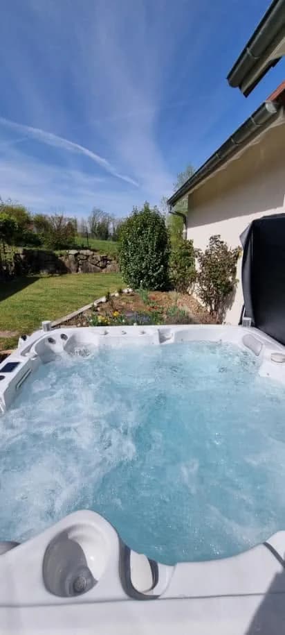 Installation d'un spa Sølveijg Full option à Altkirch, autre vue du chantier