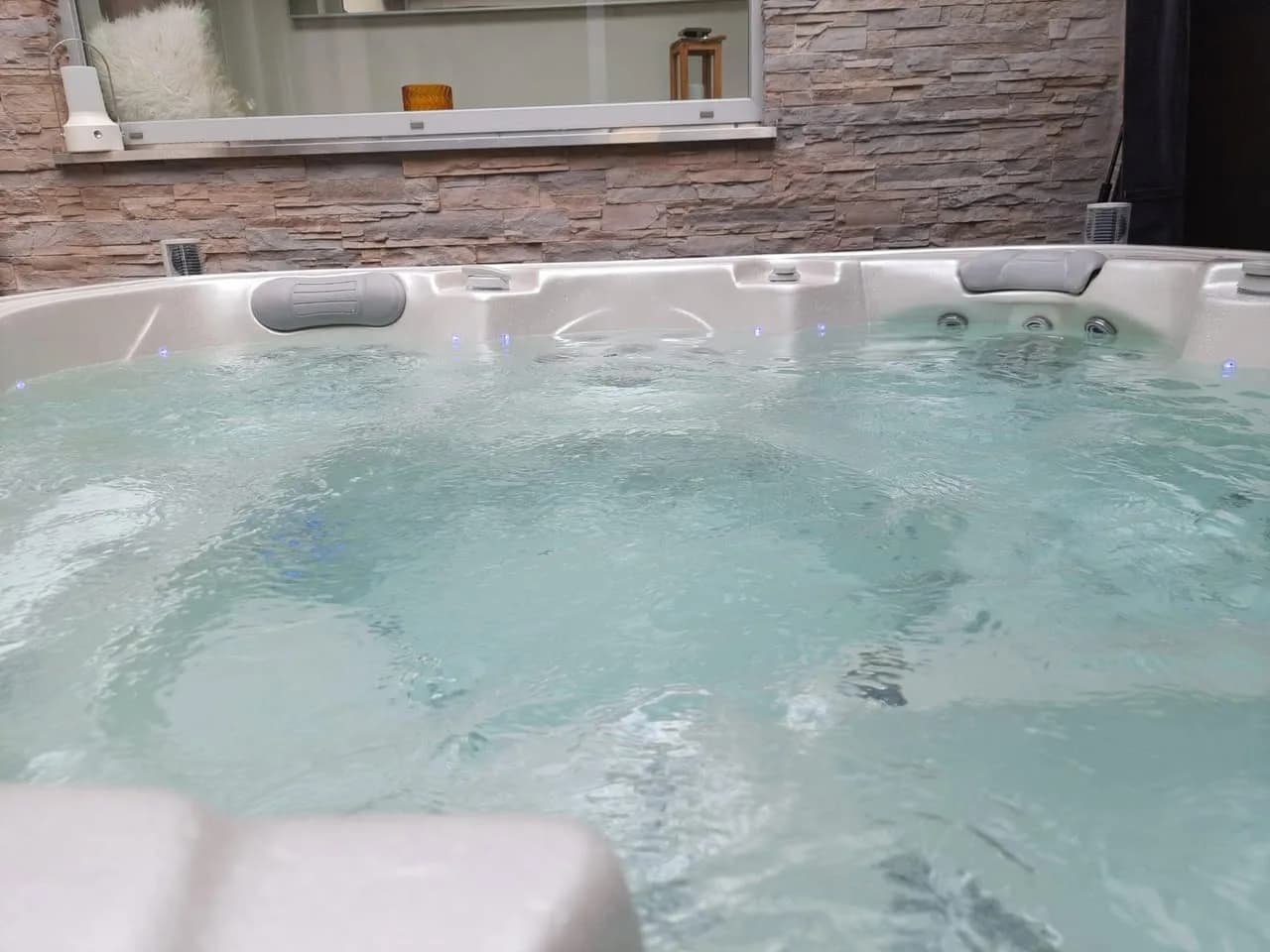 Installation d'un spa Sølveijg Full option à Lautenheim, autre vue du chantier