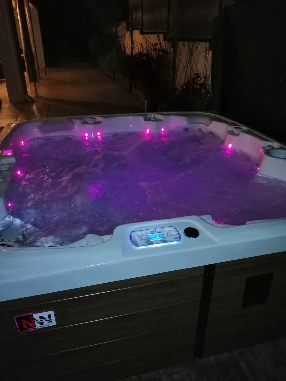 Installation d'un spa Sølveijg à Hirtzbach, autre vue du chantier